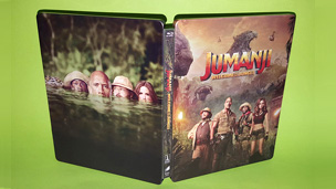 Fotografías del Steelbook 3D/2D de Jumanji: Bienvenidos a la Jungla