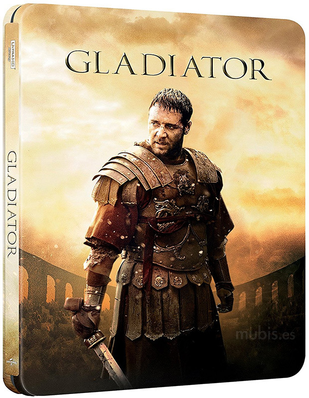 El Steelbook de Gladiator incluirá la versión extendida y de cines en 4K