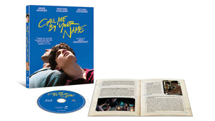 Diseño de la edición exclusiva de Call Me by Your Name en Blu-ray