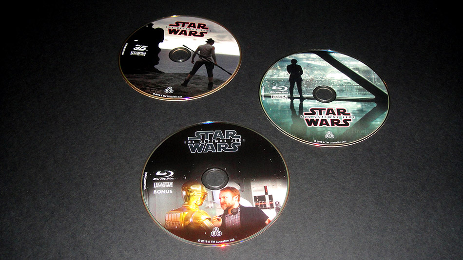 Fotografías del Steelbook de Star Wars: Los Últimos Jedi en Blu-ray 3D y 2D 16
