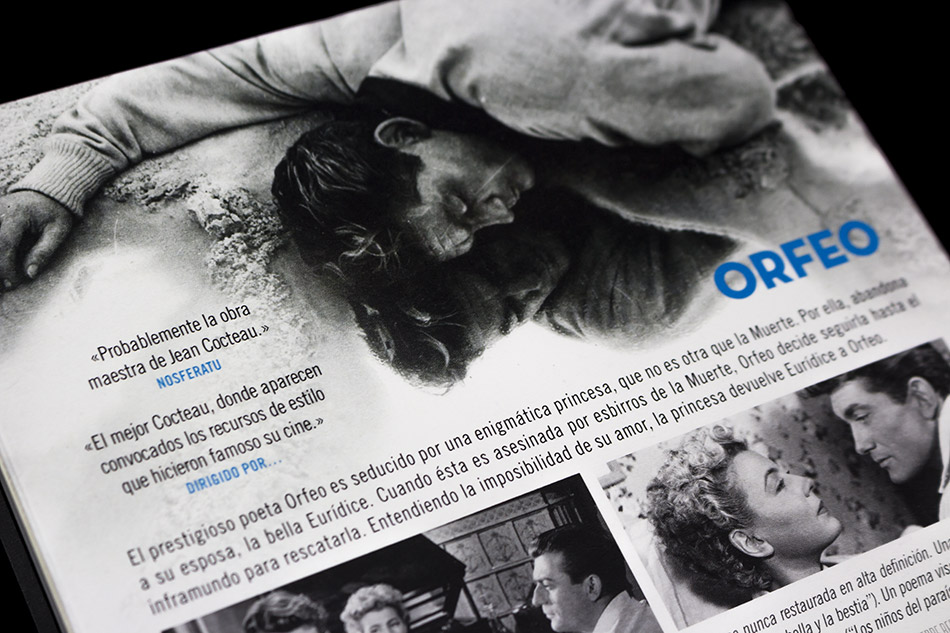 Fotografías de Orfeo -dirigida por Jean Cocteau- en Blu-ray 9