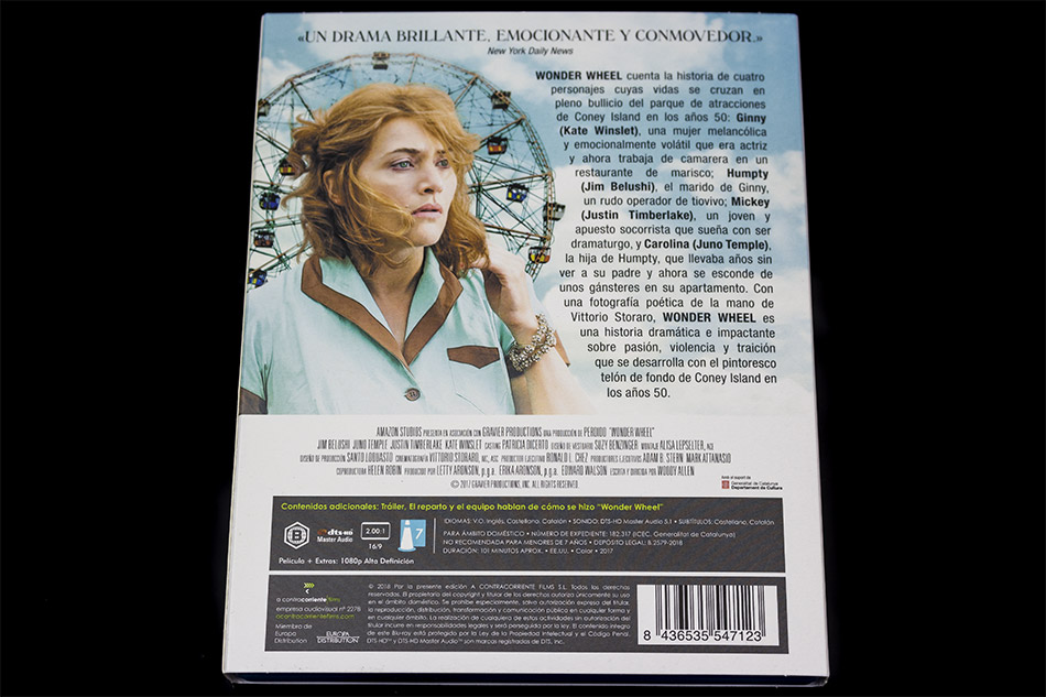 Fotografías de Wonder Wheel edición exclusiva en Blu-ray 7