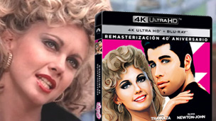 Carátula final y contenidos del UHD 4K de Grease