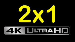 Promoción 2x1 en UHD 4K de Sony, Universal y Paramount