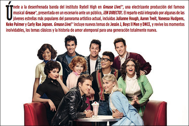 Todos los detalles del especial de televisión Grease Live! en Blu-ray