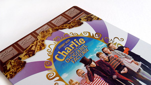 Fotografías del Steelbook de Charlie y la Fábrica de Chocolate en Blu-ray (Francia)