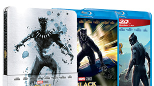 Detalles técnicos de Black Panther en Blu-ray, 3D y Steelbook