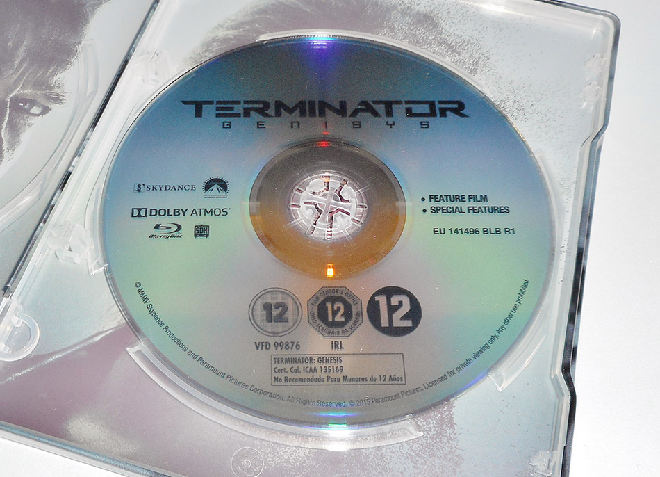 Fotografías del Futurepak de Terminator: Génesis en Blu-ray (Italia) 9