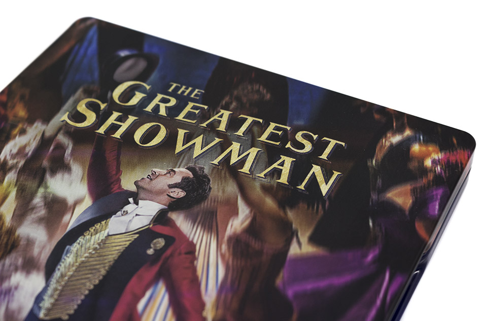 Fotografías del Steelbook de El Gran Showman en Blu-ray 4