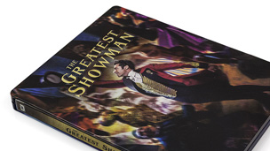 Fotografías del Steelbook de El Gran Showman en Blu-ray