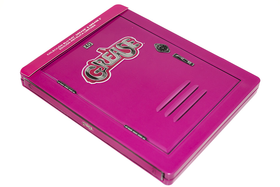 Fotografías del Steelbook con imanes de Grease 1 y 2 en Blu-ray 2