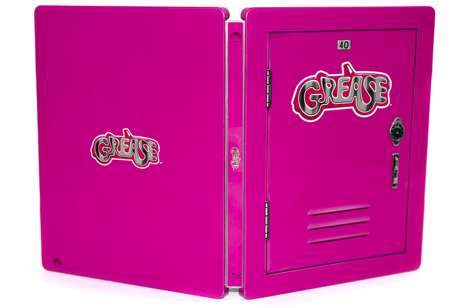 Fotografías del Steelbook con imanes de Grease 1 y 2 en Blu-ray 11