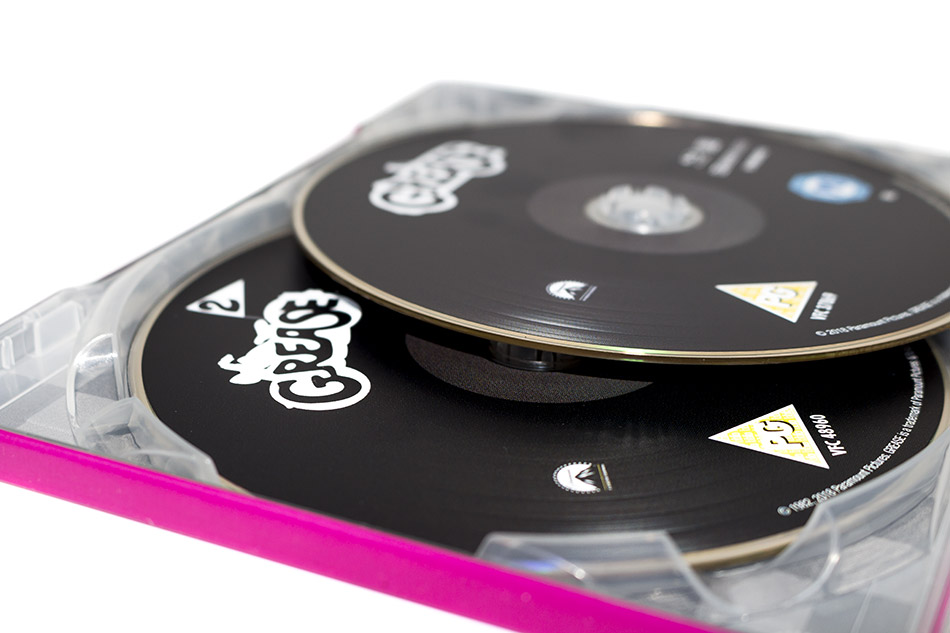 Fotografías del Steelbook con imanes de Grease 1 y 2 en Blu-ray 13