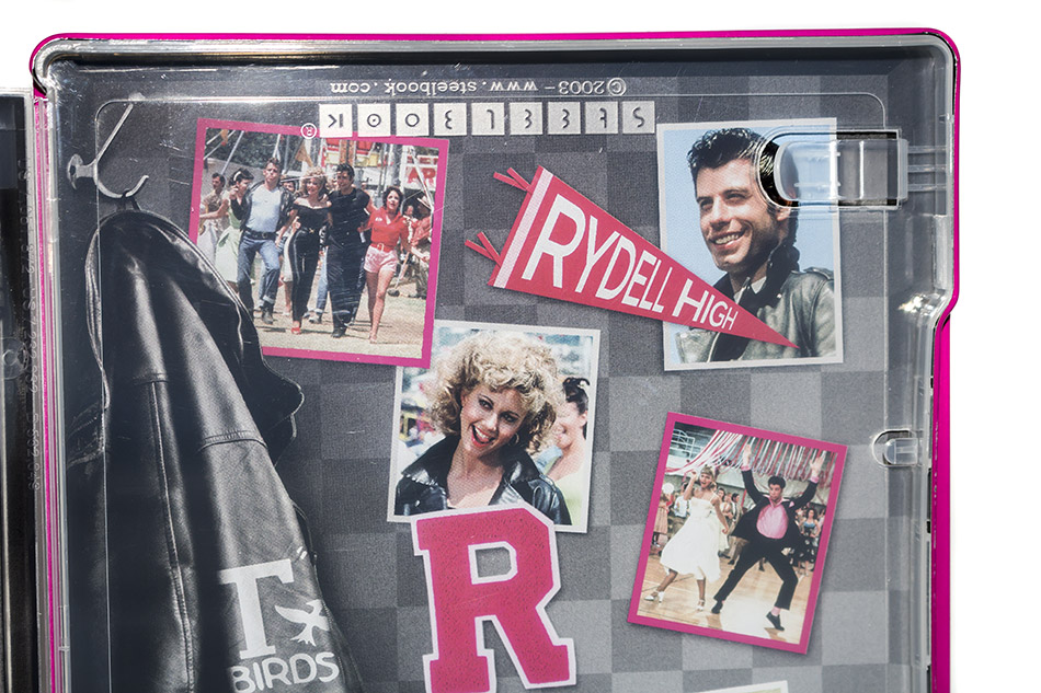 Fotografías del Steelbook con imanes de Grease 1 y 2 en Blu-ray 15