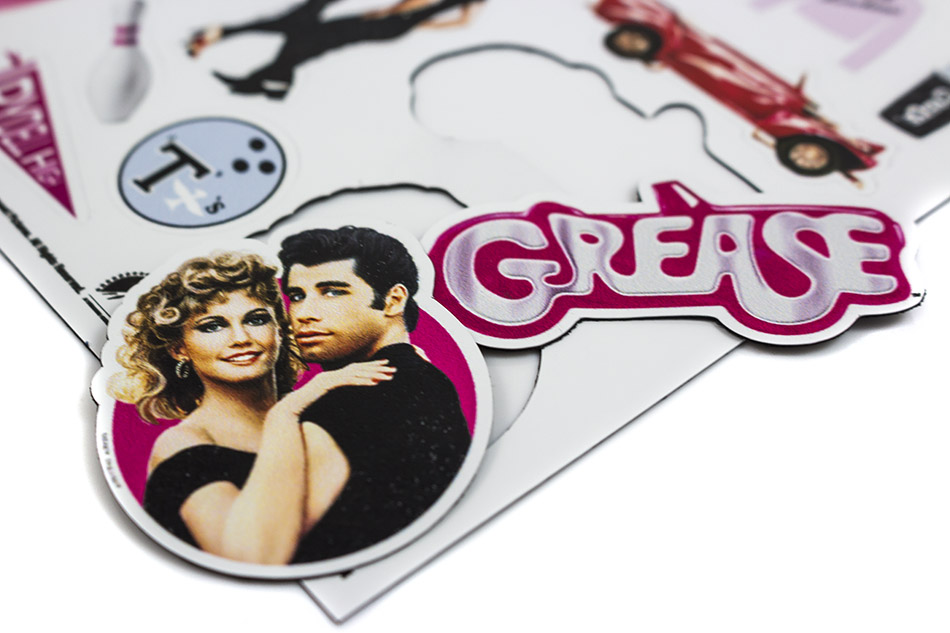 Fotografías del Steelbook con imanes de Grease 1 y 2 en Blu-ray 19