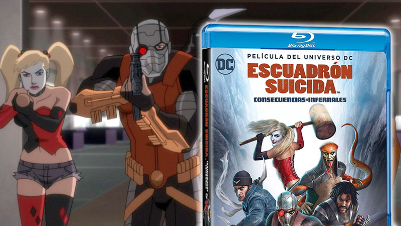 Escuadrón Suicida: Consecuencias Infernales en Blu-ray