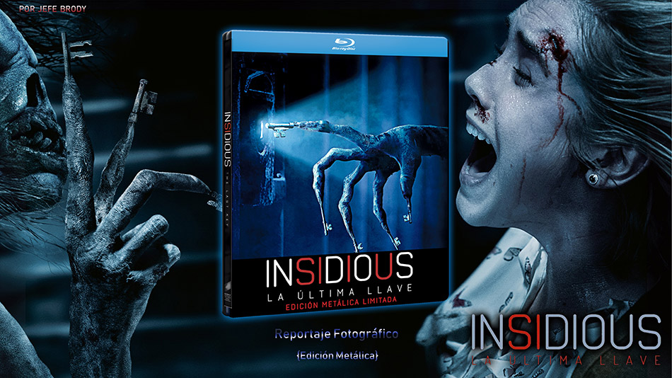 Fotografías del Steelbook de Insidious: La Última Llave en Bu-ray 1