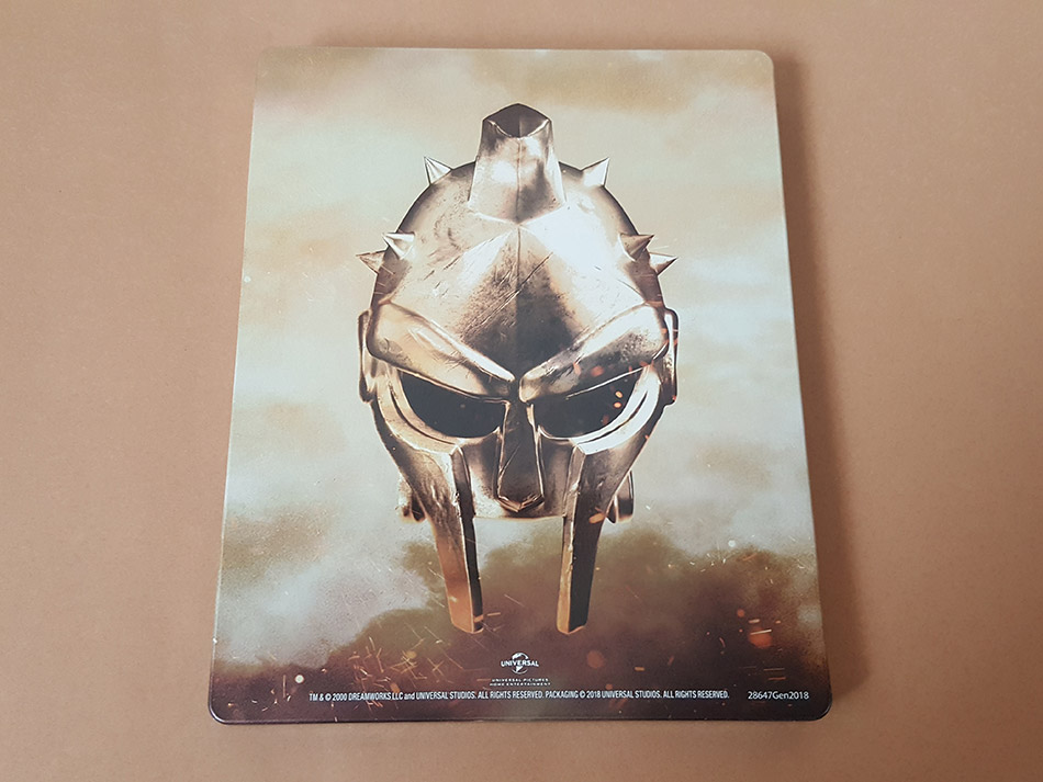 Fotografías del Steelbook de Gladiator en UHD 4K 13