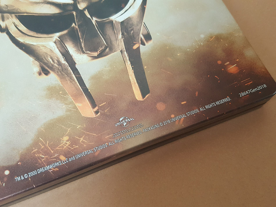 Fotografías del Steelbook de Gladiator en UHD 4K 14