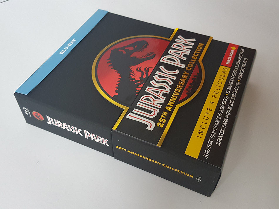 Fotografías de la ddición coleccionista de Jurassic Park 25º aniversario Blu-ray 3