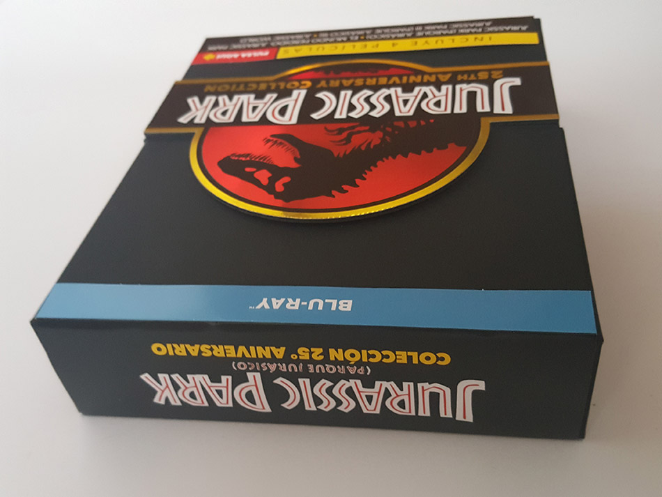 Fotografías de la ddición coleccionista de Jurassic Park 25º aniversario Blu-ray 7