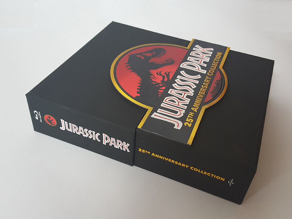 Fotografías de la ddición coleccionista de Jurassic Park 25º aniversario Blu-ray 14