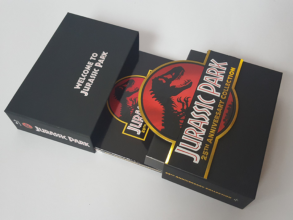 Fotografías de la ddición coleccionista de Jurassic Park 25º aniversario Blu-ray 19