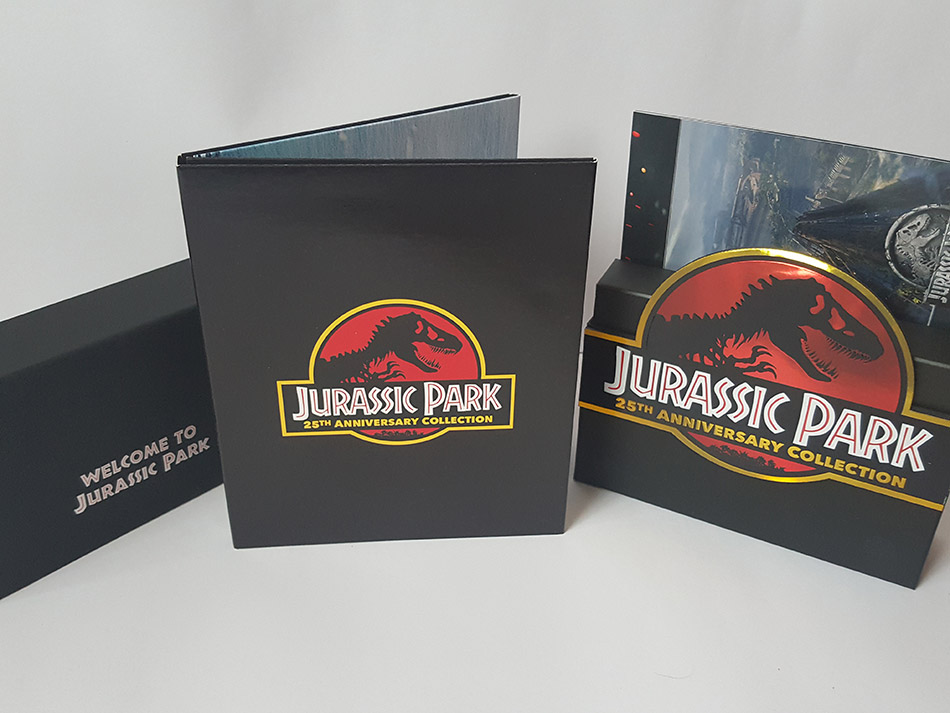 Fotografías de la ddición coleccionista de Jurassic Park 25º aniversario Blu-ray 22