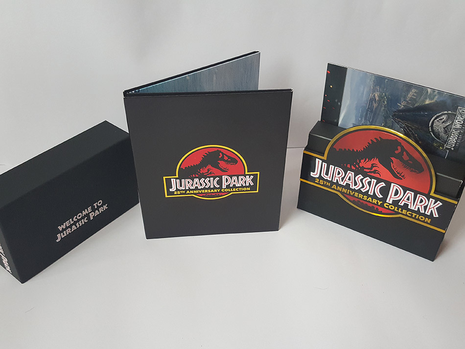 Fotografías de la ddición coleccionista de Jurassic Park 25º aniversario Blu-ray 23