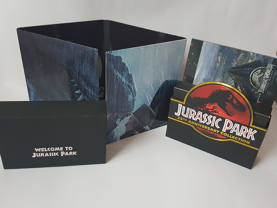 Fotografías de la ddición coleccionista de Jurassic Park 25º aniversario Blu-ray 24