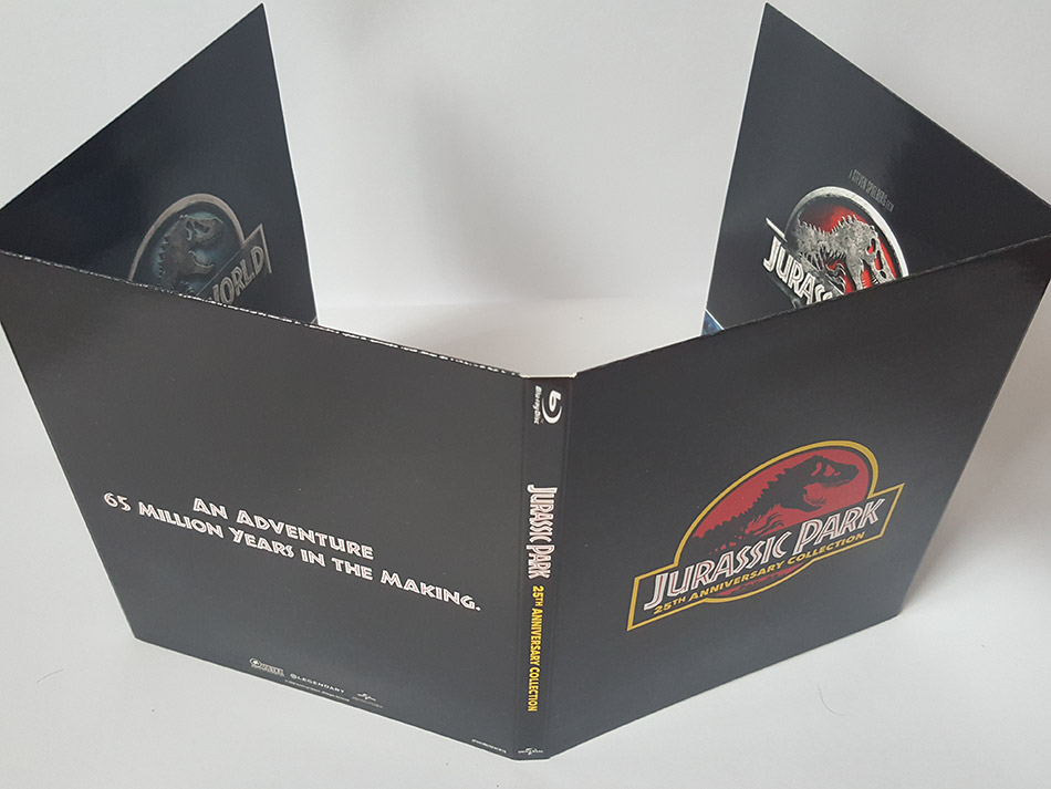 Fotografías de la ddición coleccionista de Jurassic Park 25º aniversario Blu-ray 27