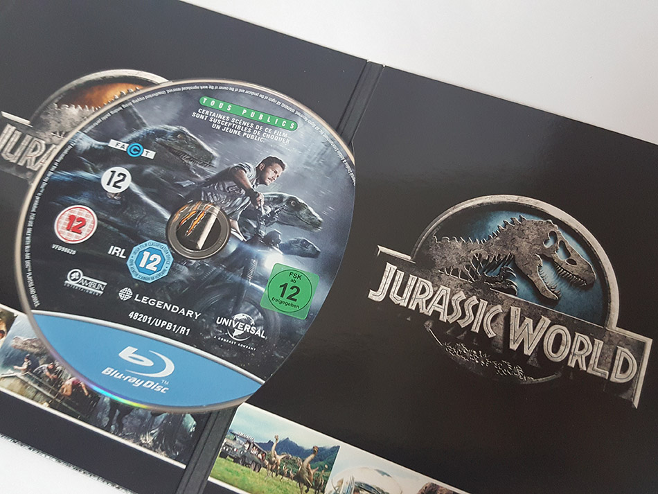 Fotografías de la ddición coleccionista de Jurassic Park 25º aniversario Blu-ray 34
