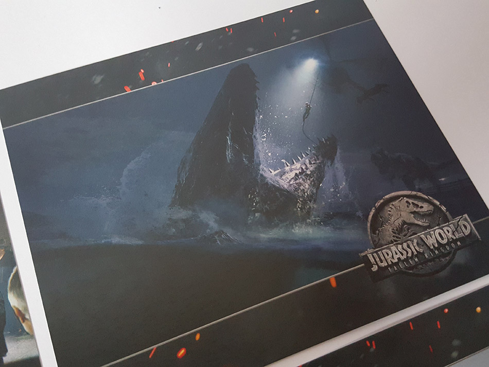 Fotografías de la ddición coleccionista de Jurassic Park 25º aniversario Blu-ray 39