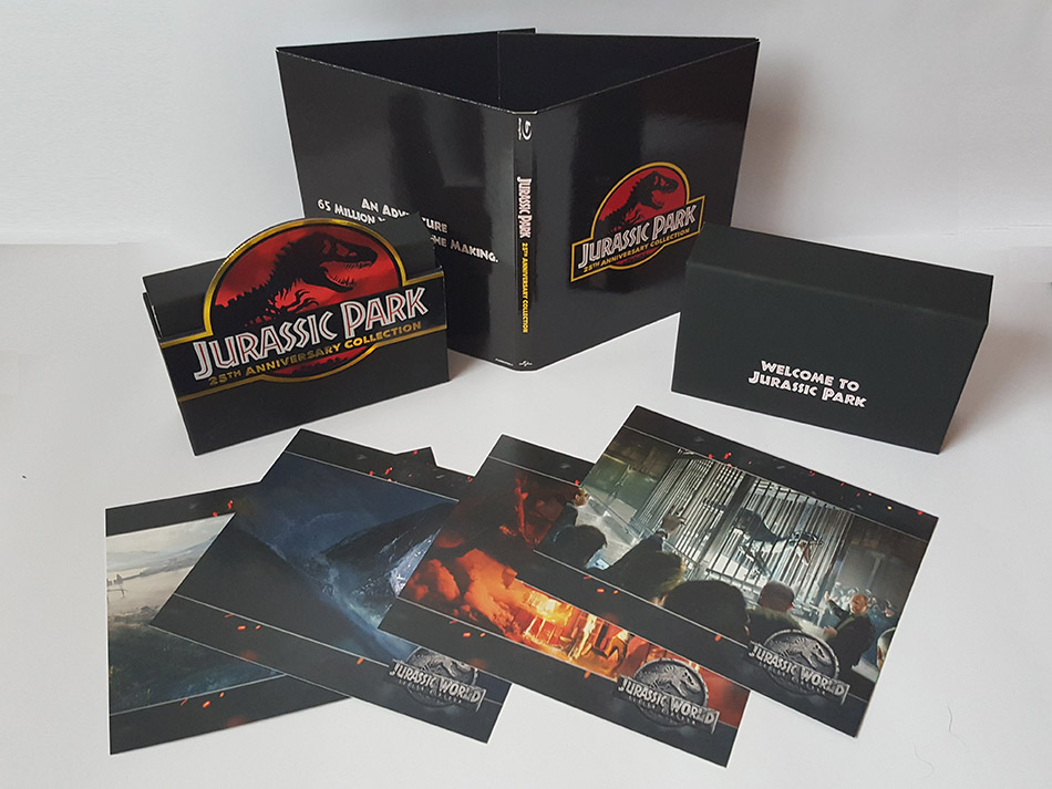 Fotografías de la ddición coleccionista de Jurassic Park 25º aniversario Blu-ray 43