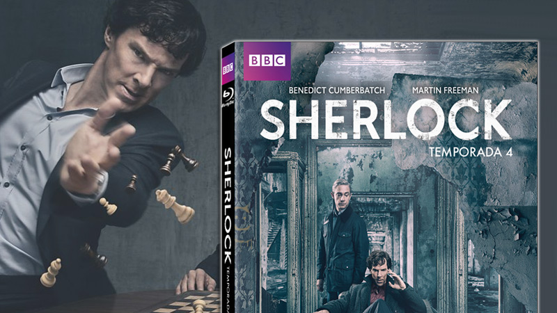 Cuarta temporada de la serie Sherlock de la BBC en Blu-ray