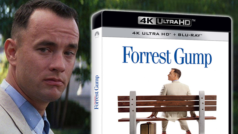Todos los detalles del Ultra HD Blu-ray 4K de Forrest Gump