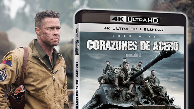 El UHD 4K de Corazones de Acero incluye extras inéditos