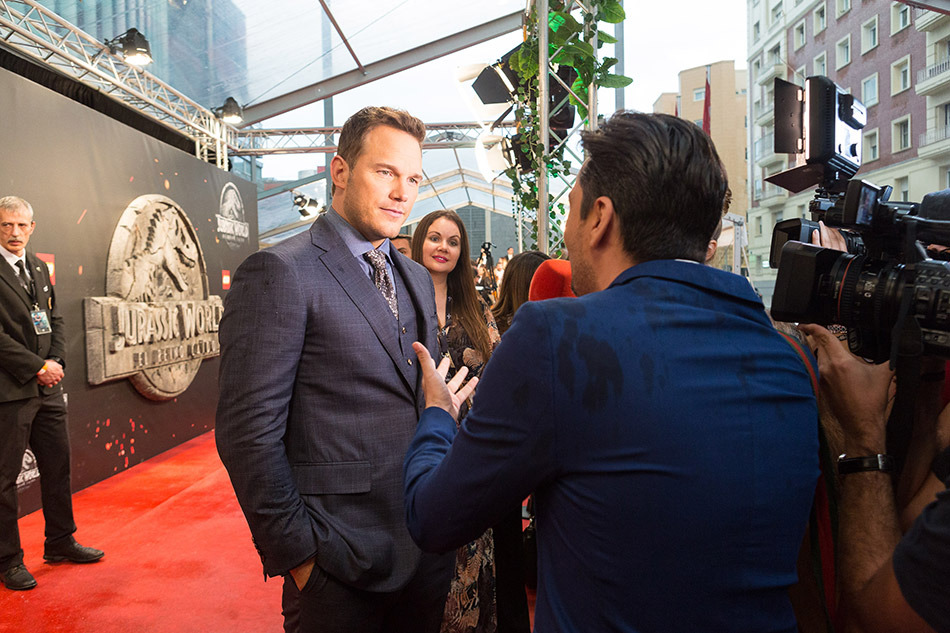 Imágenes de la premiere Jurassic World: El Reino Caído en Madrid 10