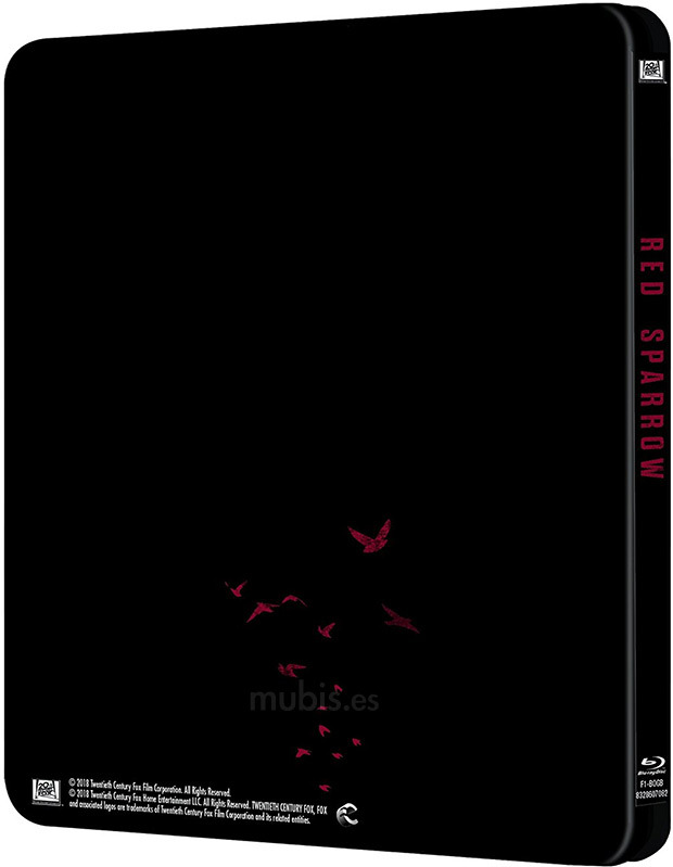Anuncio oficial de Gorrión Rojo en Blu-ray y UHD 4K