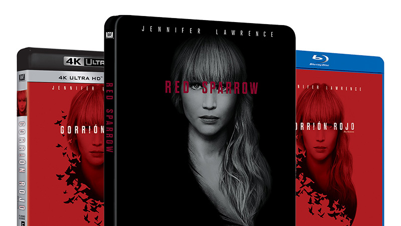 Anuncio oficial de Gorrión Rojo en Blu-ray y UHD 4K