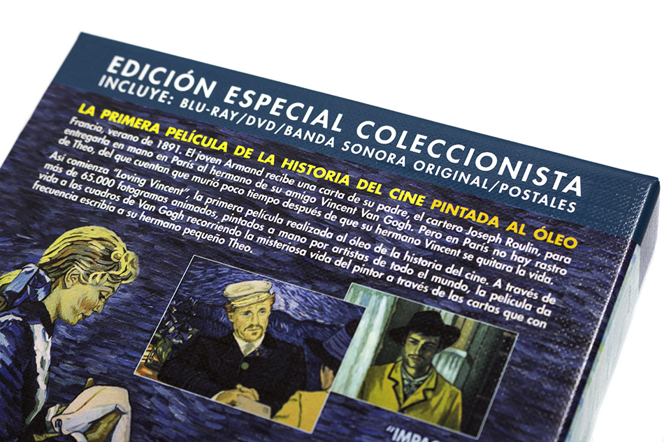 Fotografías de la edición coleccionistas de Loving Vincent en Blu-ray 8