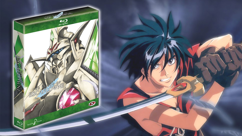 La serie La Visión de Escaflowne en Blu-ray con caja de alta calidad