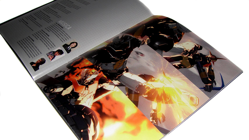 Fotografías de la edición coleccionista de Mazinger Z: Infinity en Blu-ray 22