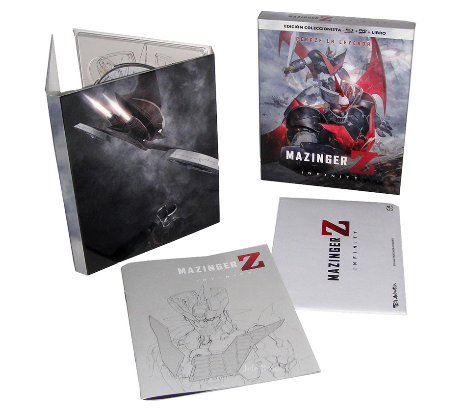 Fotografías de la edición coleccionista de Mazinger Z: Infinity en Blu-ray 23