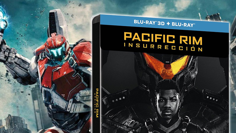 Desvelado el diseño del Steelbook 3D de Pacific Rim: Insurrección