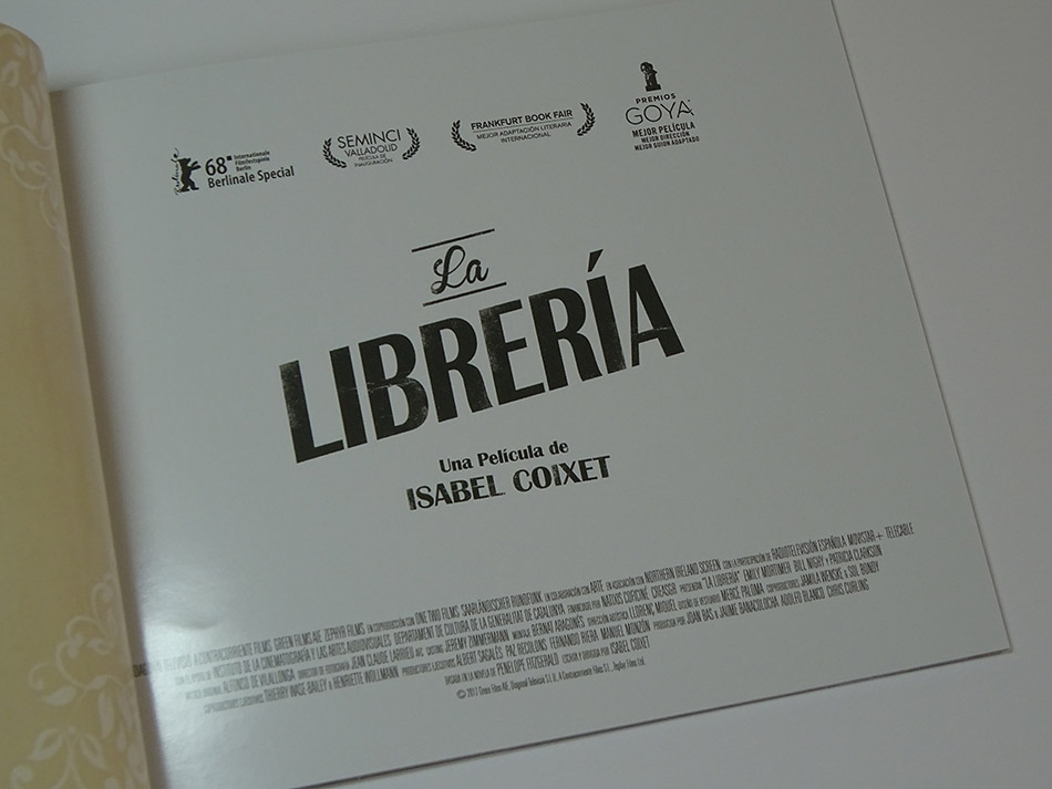 Fotografías de la Edición Especial de La Librería en Blu-ray 14