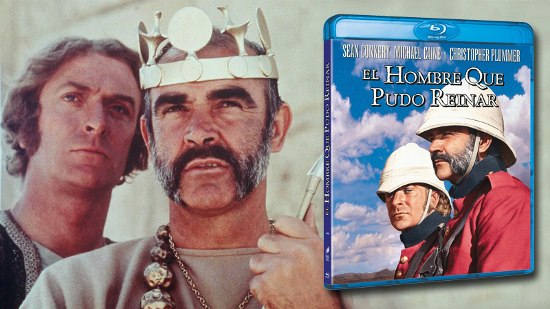 Se estrena en Blu-ray la obra maestra El Hombre que Pudo Reinar