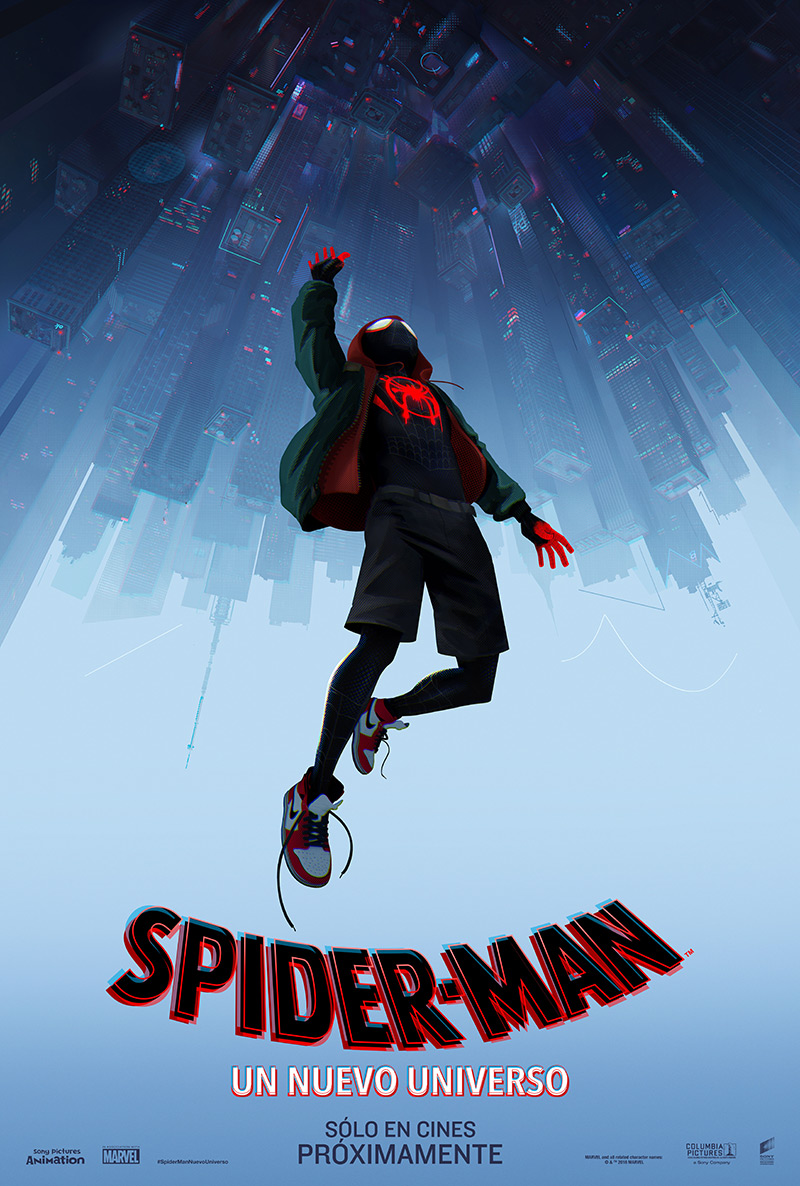 Tráiler oficial y teaser póster de Spider-Man: Un Nuevo Universo