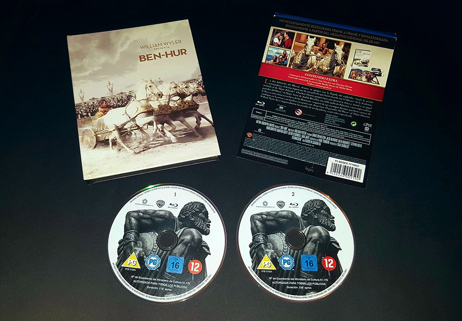 Fotografías del Digibook de Ben-Hur en Blu-ray 23