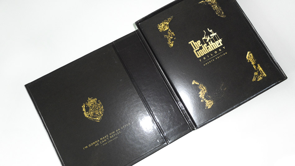 Fotografías de la Omerta Edition con la Trilogía El Padrino en Blu-ray (Italia) 7